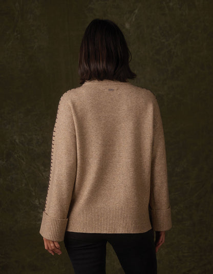 Craft Stitch Sweater in Teak